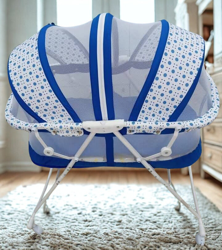 Berceau Bébé avec Moustiquaire & Roulettes – Confort et Sécurité Assurés