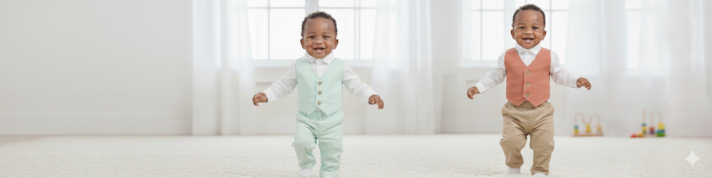 Tenues de Cérémonie Adorables pour Bébé Garçon | Collection SAMUN
