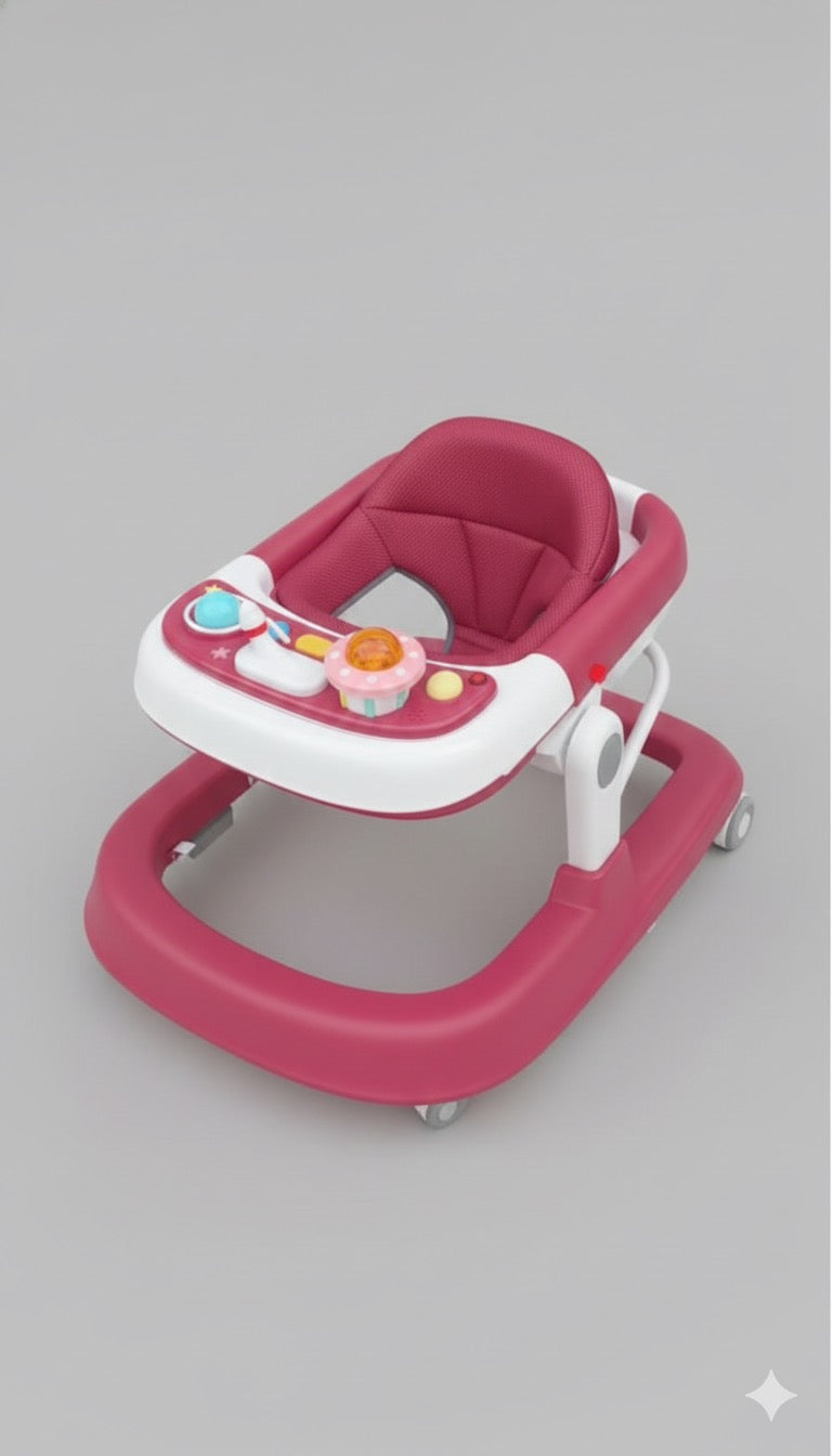 Marchette pour Bébé Rose Framboise